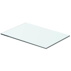 Regalböden 2 Stk. Glas Transparent 40 x 20 cm
