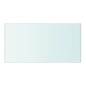 Regalböden 2 Stk. Glas Transparent 40 x 20 cm Regalböden 2 Stk. Glas Transparent 40 x 20 cm