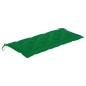 vidaXL Stapelbare Gartenbank mit Auflage 128,5 cm Massivholz Teak vidaXL Stapelbare Gartenbank mit Auflage 128,5 cm Massivholz Teak