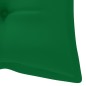 vidaXL Stapelbare Gartenbank mit Auflage 128,5 cm Massivholz Teak vidaXL Stapelbare Gartenbank mit Auflage 128,5 cm Massivholz Teak