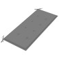 vidaXL Gartenbank mit Auflage 120 cm Massivholz Akazie vidaXL Gartenbank mit Auflage 120 cm Massivholz Akazie