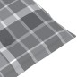 vidaXL Schaukelstuhl mit Auflage Grau Massivholz Akazie vidaXL Schaukelstuhl mit Auflage Grau Massivholz Akazie