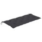 vidaXL Gartenbank mit Auflage 120 cm Bambus vidaXL Gartenbank mit Auflage 120 cm Bambus