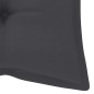 vidaXL Gartenbank mit Auflage 120 cm Massivholz Akazie vidaXL Gartenbank mit Auflage 120 cm Massivholz Akazie