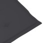 vidaXL Schaukelstuhl mit Auflage Grau Massivholz Akazie vidaXL Schaukelstuhl mit Auflage Grau Massivholz Akazie