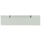 vidaXL Schweberegale 2 Stk. Glas 80x20 cm 8 mm vidaXL Schweberegale 2 Stk. Glas 80x20 cm 8 mm