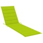 vidaXL Sonnenliege mit Tisch und Auflage Massivholz Teak vidaXL Sonnenliege mit Tisch und Auflage Massivholz Teak