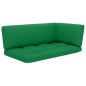 vidaXL 4-tlg. Paletten-Lounge-Set Grau Imprägniertes Kiefernholz vidaXL 4-tlg. Paletten-Lounge-Set Grau Imprägniertes Kiefernholz