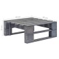 vidaXL 4-tlg. Paletten-Lounge-Set Grau Imprägniertes Kiefernholz vidaXL 4-tlg. Paletten-Lounge-Set Grau Imprägniertes Kiefernholz