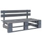 vidaXL 6-tlg. Paletten-Lounge-Set Grau Imprägniertes Kiefernholz vidaXL 6-tlg. Paletten-Lounge-Set Grau Imprägniertes Kiefernholz