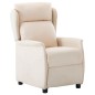 vidaXL Relaxsessel Elektrisch Creme Stoff vidaXL Relaxsessel Elektrisch Creme Stoff