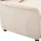 vidaXL Relaxsessel Elektrisch Creme Stoff vidaXL Relaxsessel Elektrisch Creme Stoff