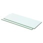 vidaXL Regalböden 2 Stk. Glas Transparent 50x15 cm vidaXL Regalböden 2 Stk. Glas Transparent 50x15 cm