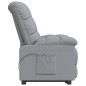vidaXL Relaxsessel Elektrisch Hellgrau Stoff vidaXL Relaxsessel Elektrisch Hellgrau Stoff