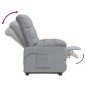 vidaXL Relaxsessel Elektrisch Hellgrau Stoff vidaXL Relaxsessel Elektrisch Hellgrau Stoff