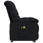 vidaXL Massagesessel Elektrisch Schwarz Stoff vidaXL Massagesessel Elektrisch Schwarz Stoff