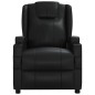 vidaXL Massagesessel Elektrisch Schwarz Kunstleder vidaXL Massagesessel Elektrisch Schwarz Kunstleder