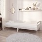 vidaXL Tagesbett mit Schubladen Weiß 90x200 cm Massives Kiefernholz vidaXL Tagesbett mit Schubladen Weiß 90x200 cm Massives Kiefernholz