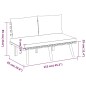 vidaXL 3-tlg. Garten-Lounge-Set mit Kissen Massivholz Akazie vidaXL 3-tlg. Garten-Lounge-Set mit Kissen Massivholz Akazie