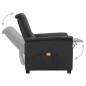 vidaXL Massagesessel mit Aufstehhilfe Dunkelgrau Stoff vidaXL Massagesessel mit Aufstehhilfe Dunkelgrau Stoff