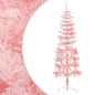 vidaXL Künstlicher Halb-Weihnachtsbaum mit Ständer Schlank Rosa 180 cm vidaXL Künstlicher Halb-Weihnachtsbaum mit Ständer Schlank Rosa 180 cm