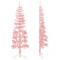 vidaXL Künstlicher Halb-Weihnachtsbaum mit Ständer Schlank Rosa 180 cm vidaXL Künstlicher Halb-Weihnachtsbaum mit Ständer Schlank Rosa 180 cm