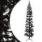 vidaXL Künstlicher Halb-Weihnachtsbaum Ständer Schlank Schwarz 240 cm vidaXL Künstlicher Halb-Weihnachtsbaum Ständer Schlank Schwarz 240 cm