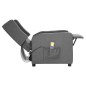 vidaXL Massagesessel mit Aufstehhilfe Hellgrau Stoff vidaXL Massagesessel mit Aufstehhilfe Hellgrau Stoff