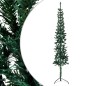 vidaXL Künstlicher Halb-Weihnachtsbaum mit Ständer Schlank Grün 120 cm vidaXL Künstlicher Halb-Weihnachtsbaum mit Ständer Schlank Grün 120 cm