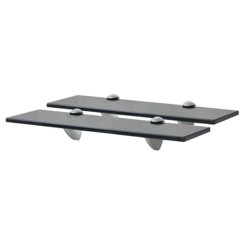 Schwebende Regale 2 Stk. Glas 40x10 cm 8 mm Schwebende Regale 2 Stk. Glas 40x10 cm 8 mm