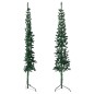 vidaXL Künstlicher Halb-Weihnachtsbaum mit Ständer Schlank Grün 120 cm vidaXL Künstlicher Halb-Weihnachtsbaum mit Ständer Schlank Grün 120 cm