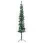vidaXL Künstlicher Halb-Weihnachtsbaum mit Ständer Schlank Grün 120 cm vidaXL Künstlicher Halb-Weihnachtsbaum mit Ständer Schlank Grün 120 cm