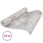 vidaXL Tapete 3D Blumenmuster Grau vidaXL Tapete 3D Blumenmuster Grau