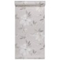 vidaXL Tapete 3D Blumenmuster Grau vidaXL Tapete 3D Blumenmuster Grau