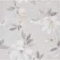 vidaXL Tapete 3D Blumenmuster Grau vidaXL Tapete 3D Blumenmuster Grau