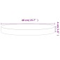 vidaXL Tischplatte Ø40x4 cm Rund Massivholz Buche vidaXL Tischplatte Ø40x4 cm Rund Massivholz Buche