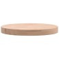 vidaXL Tischplatte Ø40x4 cm Rund Massivholz Buche vidaXL Tischplatte Ø40x4 cm Rund Massivholz Buche