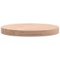 vidaXL Tischplatte Ø40x4 cm Rund Massivholz Buche vidaXL Tischplatte Ø40x4 cm Rund Massivholz Buche
