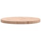 vidaXL Tischplatte Ø60x4 cm Rund Massivholz Buche vidaXL Tischplatte Ø60x4 cm Rund Massivholz Buche