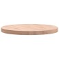 vidaXL Tischplatte Ø60x4 cm Rund Massivholz Buche vidaXL Tischplatte Ø60x4 cm Rund Massivholz Buche