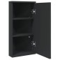 vidaXL Eck-Spiegelschrank Schwarz 30x24x60 cm vidaXL Eck-Spiegelschrank Schwarz 30x24x60 cm
