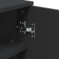 vidaXL Eck-Spiegelschrank Schwarz 30x24x60 cm vidaXL Eck-Spiegelschrank Schwarz 30x24x60 cm