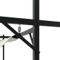 vidaXL Pergola mit Schiebedach Creme 589x292x230 cm vidaXL Pergola mit Schiebedach Creme 589x292x230 cm