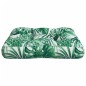 vidaXL Palettenkissen Blattmuster 60x61,5x10 cm Stoff vidaXL Palettenkissen Blattmuster 60x61,5x10 cm Stoff