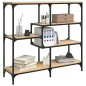 vidaXL Konsolentisch Sonoma-Eiche 103x32x95 cm Holzwerkstoff vidaXL Konsolentisch Sonoma-Eiche 103x32x95 cm Holzwerkstoff