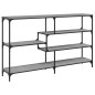 vidaXL Konsolentisch Grau Sonoma 160x32x95 cm Holzwerkstoff vidaXL Konsolentisch Grau Sonoma 160x32x95 cm Holzwerkstoff