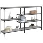 vidaXL Konsolentisch Grau Sonoma 160x32x95 cm Holzwerkstoff vidaXL Konsolentisch Grau Sonoma 160x32x95 cm Holzwerkstoff