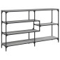 vidaXL Konsolentisch Grau Sonoma 160x32x95 cm Holzwerkstoff vidaXL Konsolentisch Grau Sonoma 160x32x95 cm Holzwerkstoff