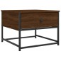 vidaXL Couchtisch Braun Eichen-Optik 51x51x40 cm Holzwerkstoff vidaXL Couchtisch Braun Eichen-Optik 51x51x40 cm Holzwerkstoff
