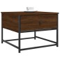 vidaXL Couchtisch Braun Eichen-Optik 51x51x40 cm Holzwerkstoff vidaXL Couchtisch Braun Eichen-Optik 51x51x40 cm Holzwerkstoff